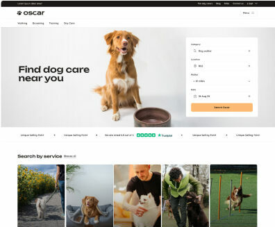 Pet Walking Service Marketplace